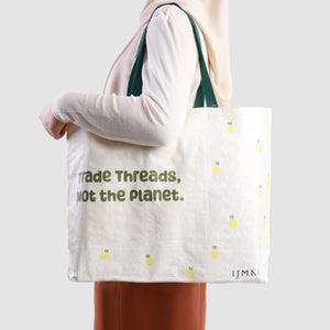 Reusable Pine Grocery Bag